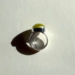 Green Cat's Eye Ring