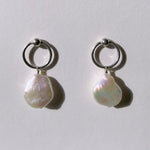 Pearl Hoop Earrings